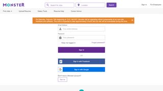 
                            8. Sign In With Monster Account - Find Jobs: Find your next job and ... - Fcbot Com Portal