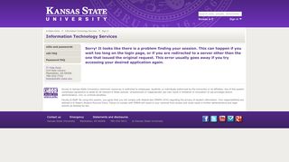 
                            3. Sign in with your K-State eID - Kansas State University - Ksu Edu Webmail Portal