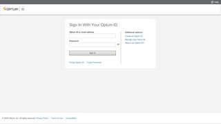 
                            3. Sign In With Your Optum ID - Optum ID - Optum Link Portal