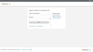 Sign In With Your Optum ID - Optum ID - Optum Paf Sign In