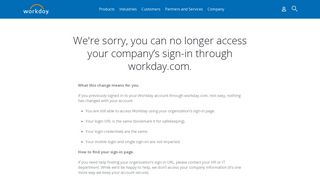 
Sign In - Workday  
