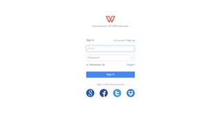 
                            4. Sign in - WPS account - Wps Office Sign In