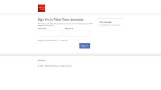 Sign On to View Your Retirement Accounts  Wells Fargo