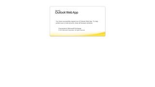 
                            2. Sign out - Outlook Web App - Mphasis Webmail Login