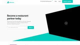 
                            4. Sign up as a Deliveroo restaurant partner - Deliveroo Restaurant Portal