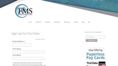 
Sign Up For the Pulse – FMS Solutions
