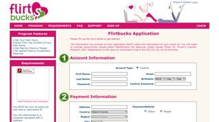 
                            1. Sign Up - Get Paid to Chat | FlirtBucks - Chat Hostess Program - Flirtbucks Sign Up