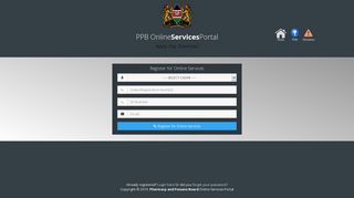 
                            3. Sign up - PPB - Online Services Portal - Ppb Kenya Online Portal