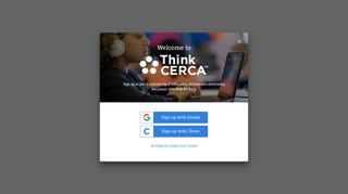
                            4. Sign Up | ThinkCERCA - Thinkcerca Student Portal