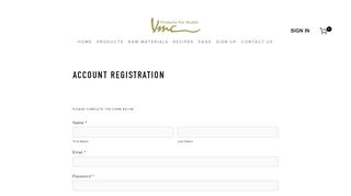 Sign Up — VMC - Vmc Sign Up