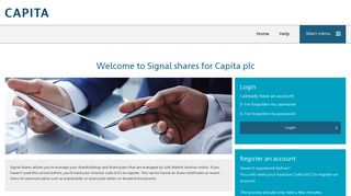 
                            5. Signal shares for Capita plc - Bae Shares Portal