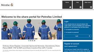 
                            1. Signal shares for Petrofac Limited - Petrofac Shares Portal