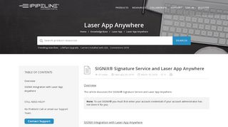 
                            7. SIGNiX® Signature Service and Laser App Anywhere ... - Signix Portal
