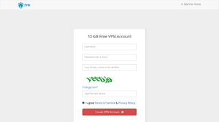 Signup - Free VPN 10GB/Month  ZPN