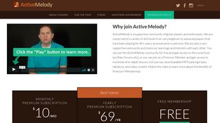 
                            7. Signup - Guitar Lessons Membership - Active Melody - Activemelody Com Portal