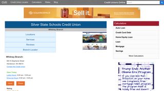 
                            4. Silver State Schools Credit Union - Henderson, NV at 683 N ... - Silver State Schools Credit Union Portal