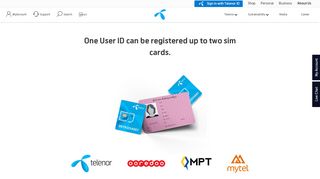 Sim Registration | Telenor Myanmar - Telenor Sign In Register