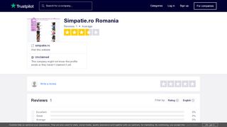 
                            8. Simpatie.ro Romania Reviews | Read Customer Service ... - Simpatie Ro Portal