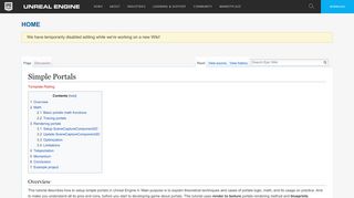 
                            1. Simple Portals - Epic Wiki - Unreal Engine Wiki - Portal Ue4