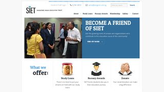 
                            8. Singapore Indian Education Trust: SIET - Siet Portal