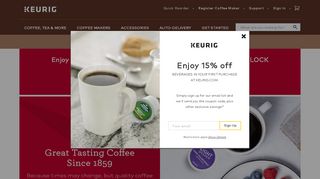 Single Serve Coffee Makers & K-Cup Pods  Keurig®