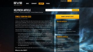 
                            4. Single Sign On (SSO) – EVE Online - Eve Sign In