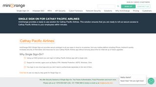 
                            8. Single Sign On(SSO) solution for Cathay Pacific Airlines ... - Remote Cathay Pacific Login