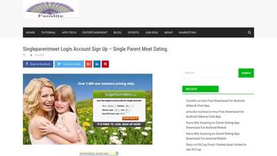 Singleparentmeet Login Account Sign Up - Single Parent ...