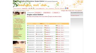
                            4. Singles online Südtirol - MorgenMitDir.net - Single Portal Südtirol