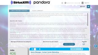
SiriusXM - Career Site - Self Service  
