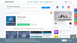 SIS Punjab for Android - APK Download - APKPure.com - Sis Punjab Portal