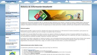 Sistema de Información Estudiantil - riveraotero - Google Sites - Schoolmax Sie Login Maestros