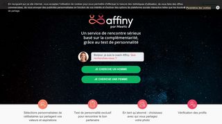 Site de rencontre sérieux par affinités | Affiny par Meetic - Meetic Affinity Portal