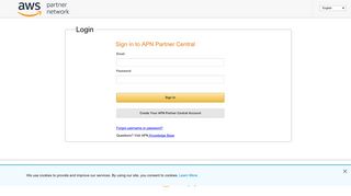 
                            3. Site Login - Amazon Web Services Partner Portal