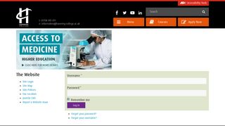 
                            1. Site Login - Havering College - Havering College Blackboard Portal