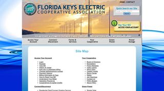 
                            5. Site Map - Florida Keys Electric Cooperative - Fkec Portal