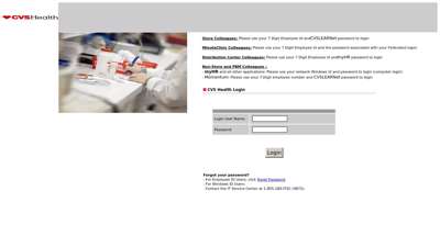 SiteMinder Central Authentication - CVS Pharmacy
