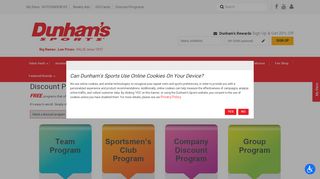 
                            6. Sites-Dunhams-Site - Dunham's Sports - Dunham's Rewards Portal