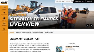 
                            2. SiteWatch | CASE Construction Equipment - Case Sitewatch Portal
