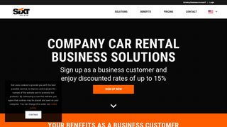 
                            7. Sixt Corporate: Business Car Rental with SIXT - save up to 15% - Sixt Portal Firmenkunden