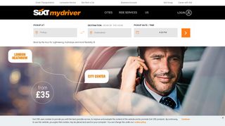 
                            6. SIXT mydriver: Chauffeur and limousine service - My Sixt Portal