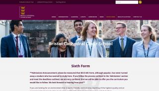 
                            4. Sixth Form - Bristol Cathedral Choir School - Bccs Parent Portal