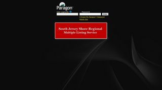 
                            2. sjsr.fnismls.com/Paragon/login.aspx - South Jersey Mls Paragon Login