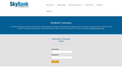 
                            3. SkyBank Gateway SkyBank Financial