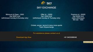 
                            7. skyexch8: Sky Exchange Covering All Sport Events and ... - Www Skyexchange Com Login