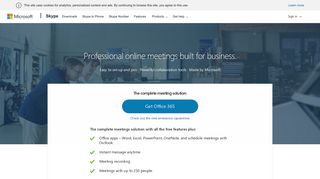 
                            3. Skype for business - with security and control of Microsoft - Accenture Skype Web Login