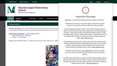 Skyview Upper Elementary School / Overview
