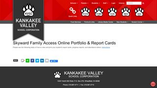 
Skyward Family Access Online Portfolio & Report Cards - Kankakee ...
