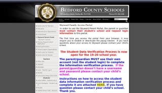 
                            4. Skyward Parent Portal - Bedford County School District - Bedford County Schools Parent Portal