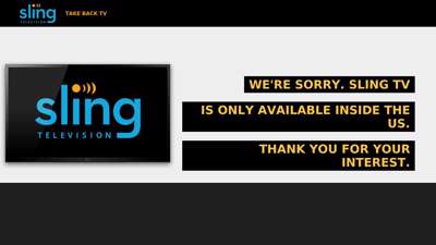 Sling TV  Resolve common login issues